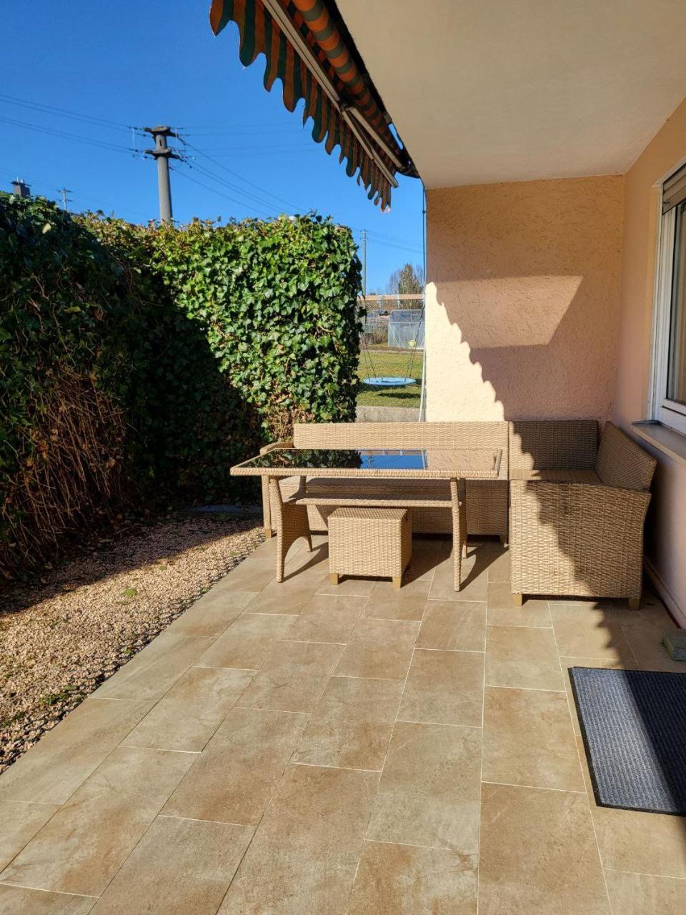 Ferienwohnung Naehe Legoland Mit Grossem Garten Und Terrasse Sontheim an der Brenz Экстерьер фото
